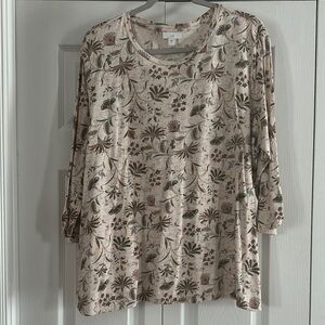 Floral Print Women's Top